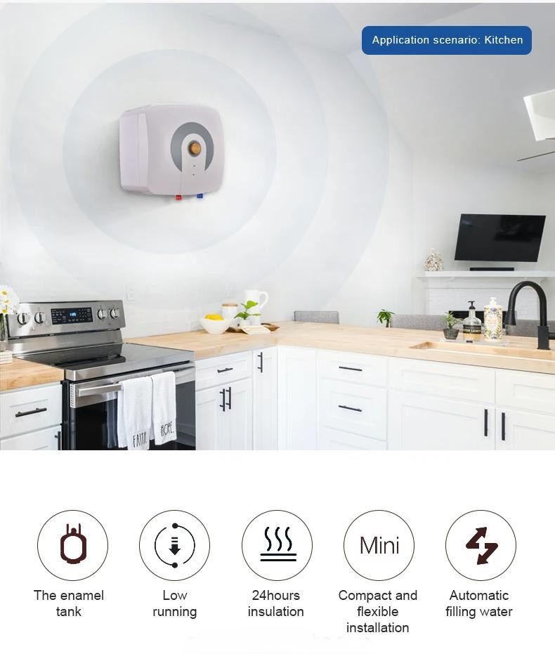 Bottom Connection Small Storage Water Heater